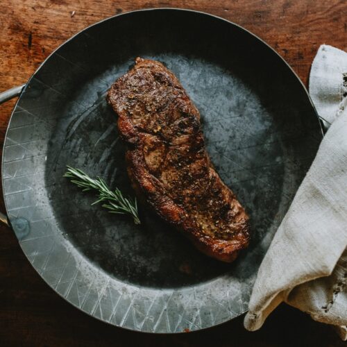 Iron Skillet Steak