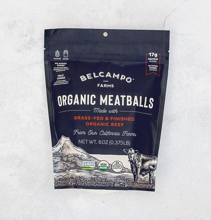Organic Beef Meatball 3 pack