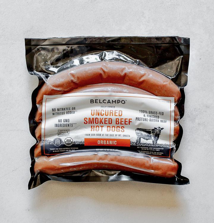 Organic Beef Hot Dogs