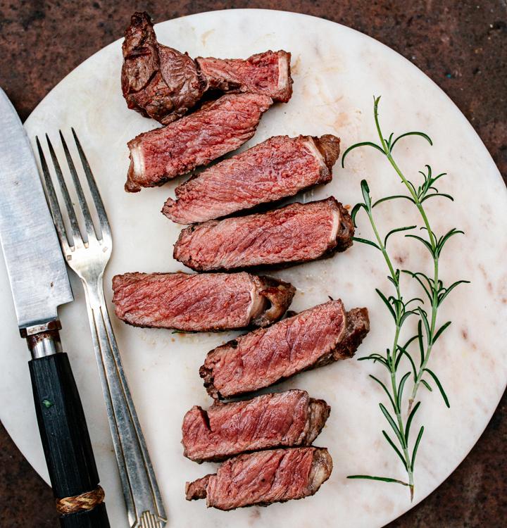Organic New York Strip Loin Steak